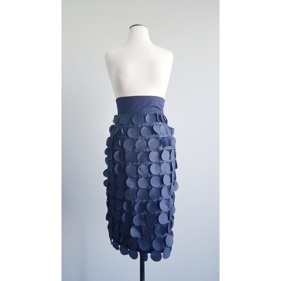Shabby Apple Dresses & Skirts - Shabby Apple Navy Curiouser and Curiouser Skirt